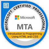 MTA: Introduction to Programming Using HTML and CSS