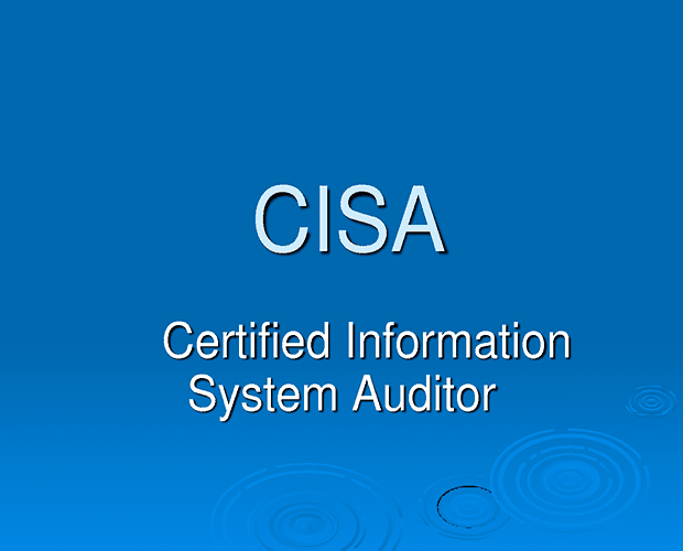 Test CISA Price